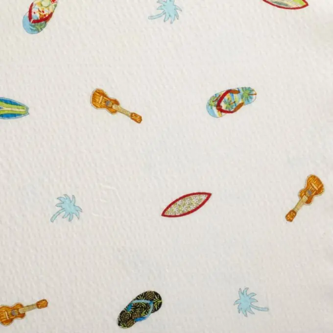 Surf Baumwollgewebe Waffelstruktur 110cm Breit Top-Preis