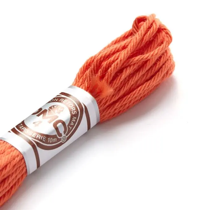 Nur Für Kurze Zeit Zwirnsfaden für Stickerei, mattes Gelb bis Orange – COL 2350