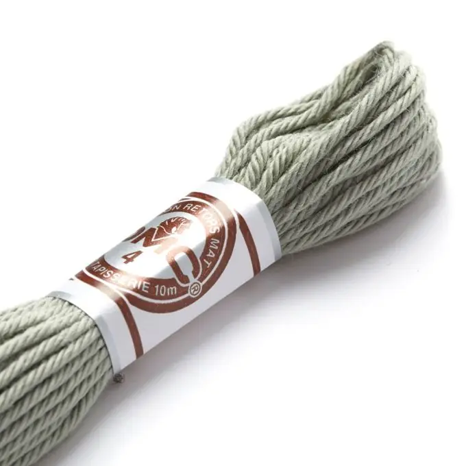 Zwirnsfaden für Stickerei, mattes Grau – COL 2524 Limited Edition