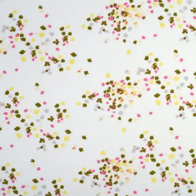 Blumenstrauß Crêpe-Stoff 145 cm Breite Rabatt