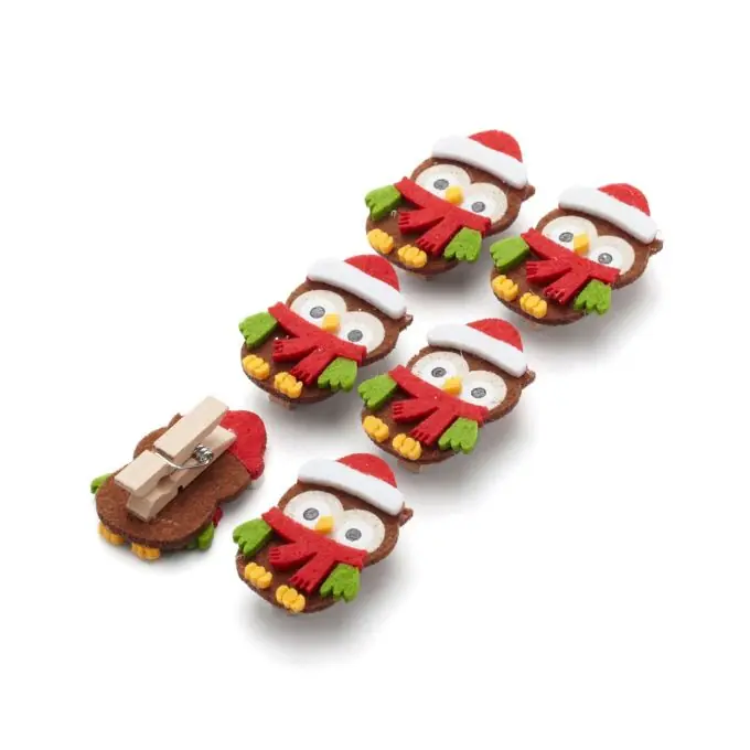 Filz-Miniklammern Eulen – Dekorativ Must-Have