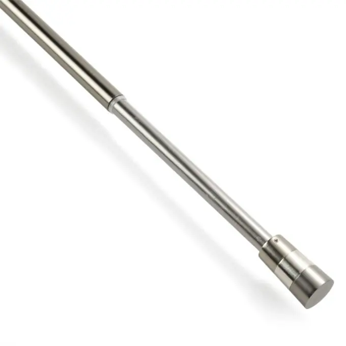 Echt Ausziehbare Vorhangstange Pommeau 120-210cm, Carbone, Ø16-19mm