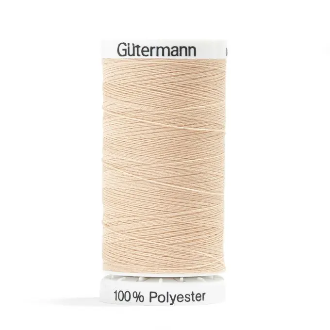 Heute Kaufen Polyestergarnspule Gütermann – Beige – Braun – COL 421