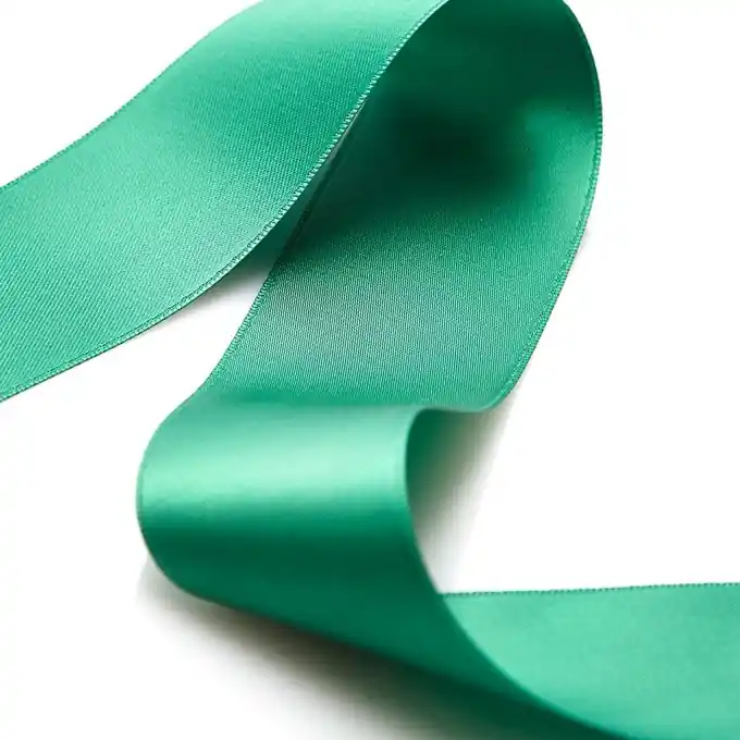 Highlight Doppelseitiges Satinband Grün 39mm
