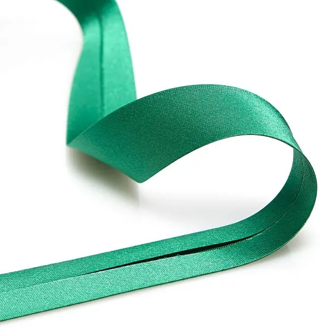 Satin-Schrägband, mittelgrün, 20 mm Sonderangebot