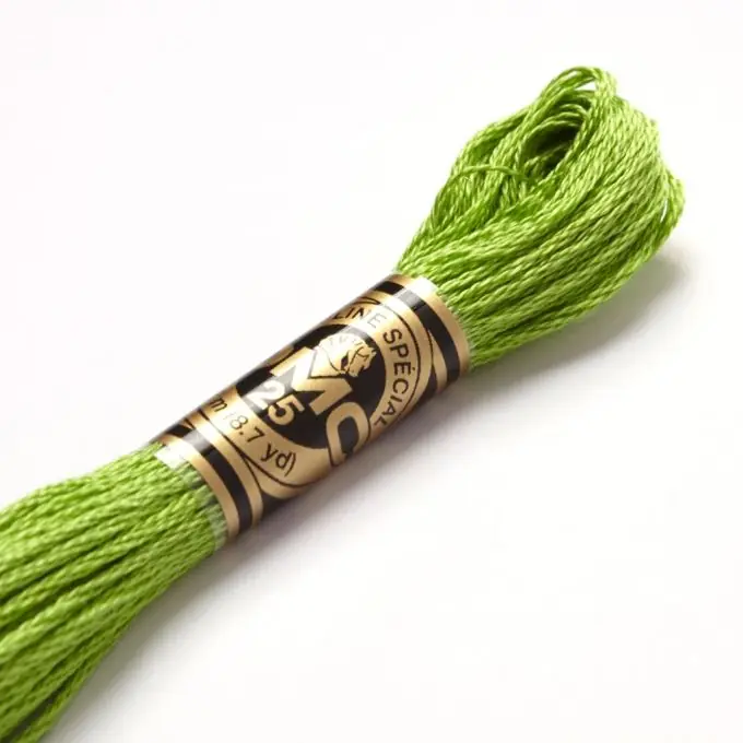 Mouliné-Faden für Stickerei – Grüntöne – COL 704 Sonderaktion