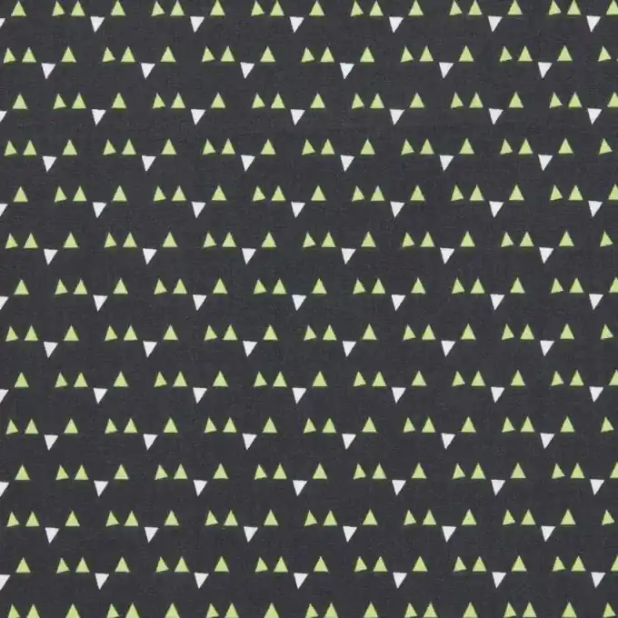 Baumwollstoff Leicht Dreieck-Print 135cm Breite Sonderaktion