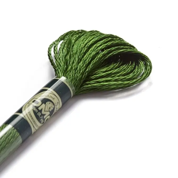 Sofort Bestellen Mouliné-Faden Satin, grün