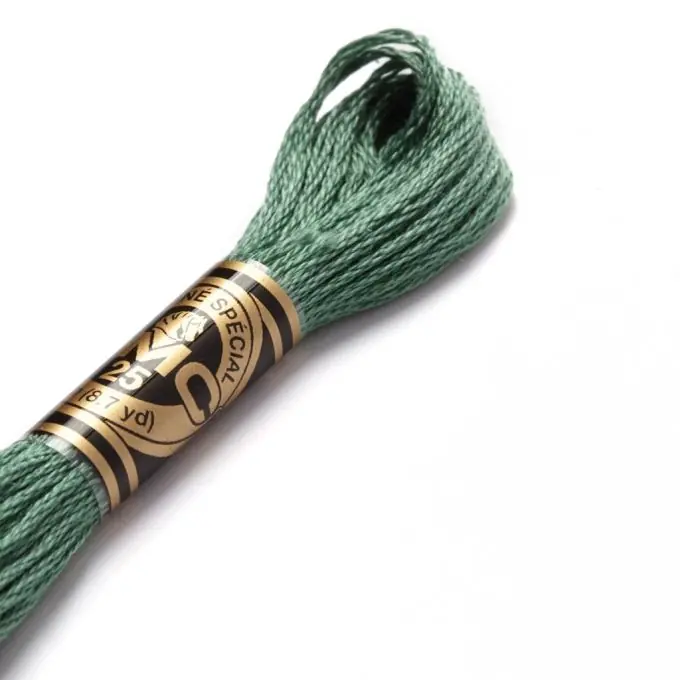 Jetzt Kaufen Mouliné-Faden für Stickereien – Grüntöne – COL 163