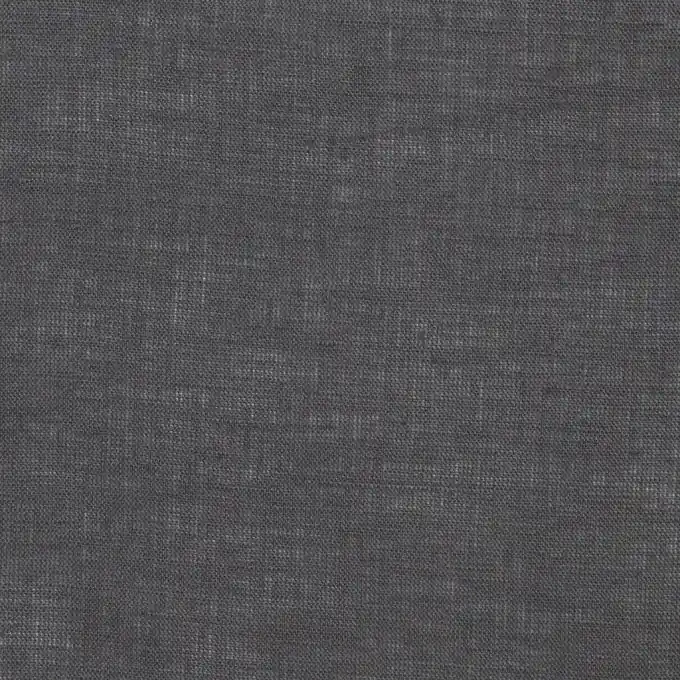 Grauer Leinenstoff 150cm breit für Möbel – Uni Deko Angebot