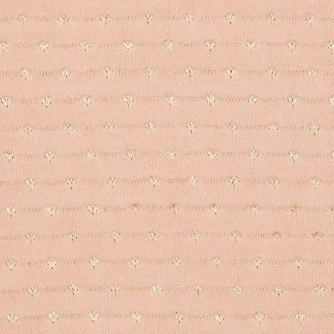 Rabatt Rosa Gold Lurex Strickstoff 150 cm Breite