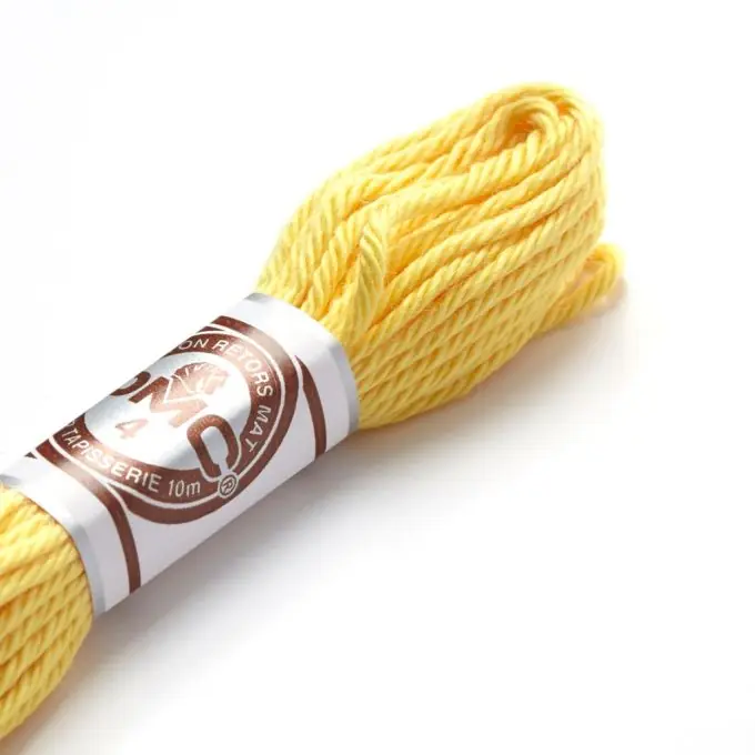 Preisreduziert Zwirnsfaden für Stickerei, mattes Gelb bis Orange – COL 2727