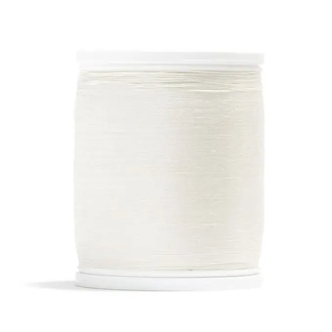 Baumwollgarnspule Mondial Tissus, weiß-beige, 500 Meter Exklusiv