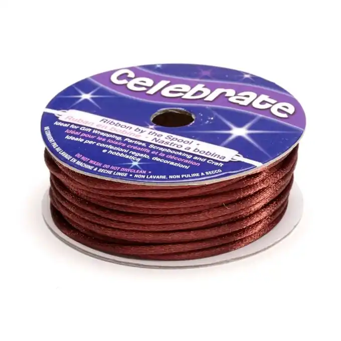 Kordel auf Spule 2 mm, braun Sichere Zahlung