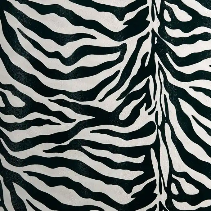 Super-Preis Zebra Kunstlederstoff, 140 cm Breite