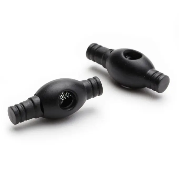 Klassicher Kordelstopper, kleines Modell, Plastik Top-Qualität