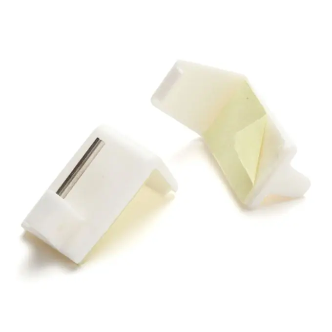 Versand Am Gleichen Tag 2 Halter für Häkelnadeln weiß