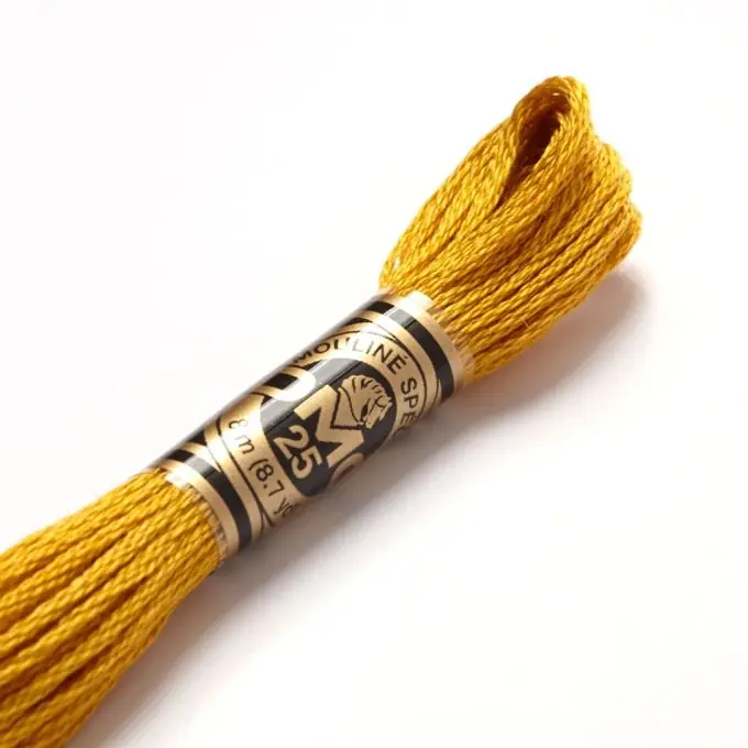 Mouliné-Faden für Stickereien – Gelb- und Orangetöne – COL 3852 Mengenrabatt