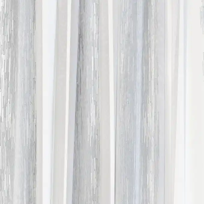 Sonderaktion Gardinen mit aufgestickten Streifen, extra breit