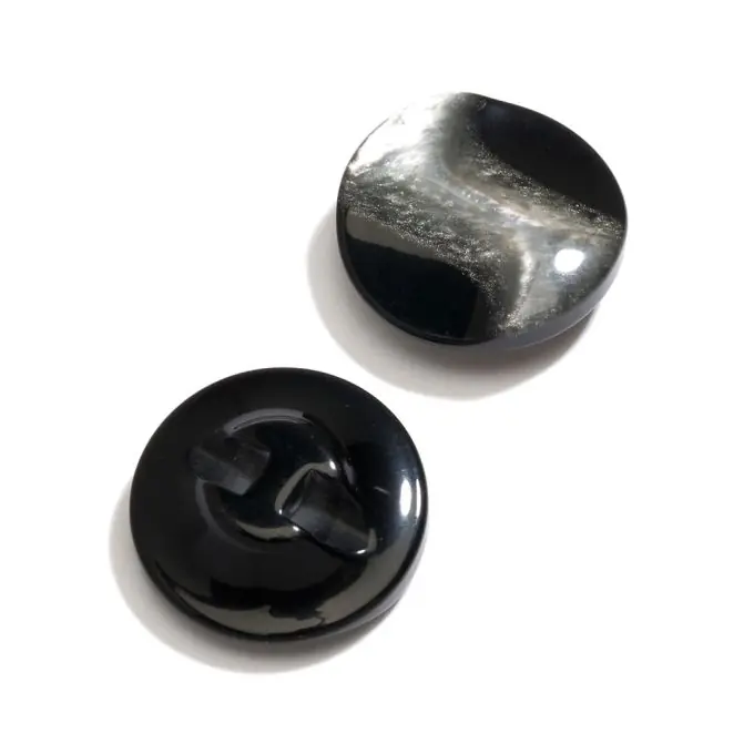 Grau Melierter Knopf 22 mm Pion-Fuß Versand Am Gleichen Tag