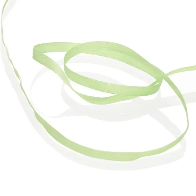 Bändchen zum Sticken, anisgrün, 4 mm Super-Preis