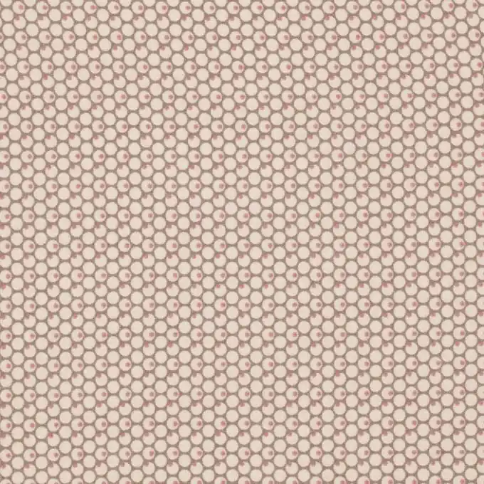 Baumwollpopeline Stoff Runde Muster 145cm Breite Preisreduziert