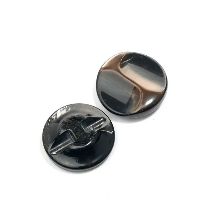 Jaspe Knopf braun Saisonangebot