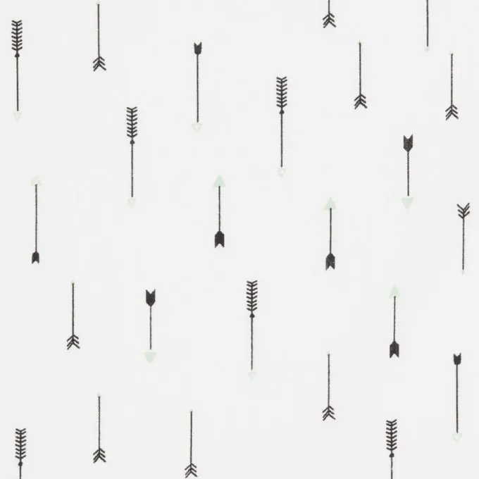 Must-Have Baumwollstoff Leicht Pfeilmuster 145cm Breite