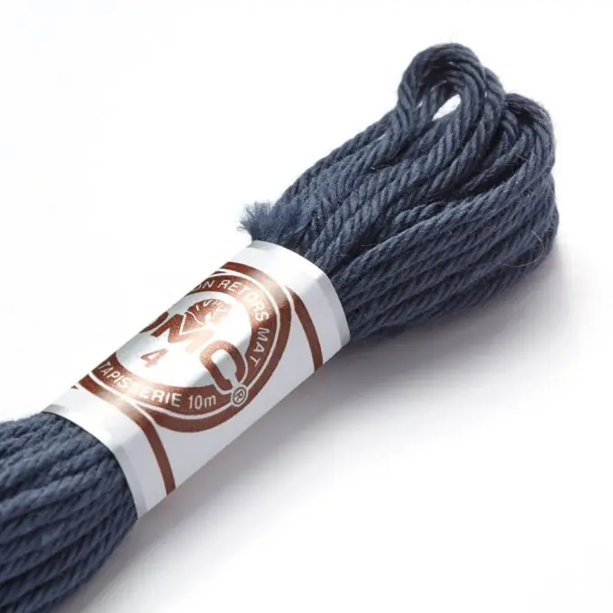 Preiswert Zwirnsfaden für Stickerei, mattes Blau – COL 2929