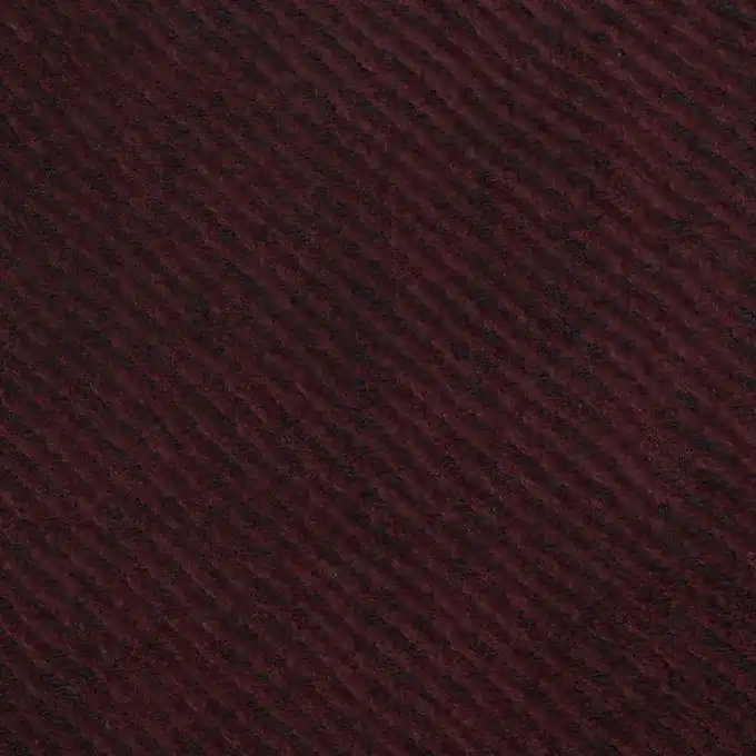 Zertifiziert Mantelstoff Lainage Bordeaux-Schwarz 145cm Breit