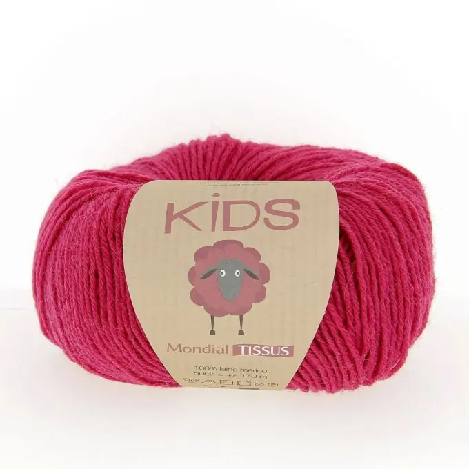Wollknäuel zum Stricken Kids, rosa fuchsia Preis Gesenkt