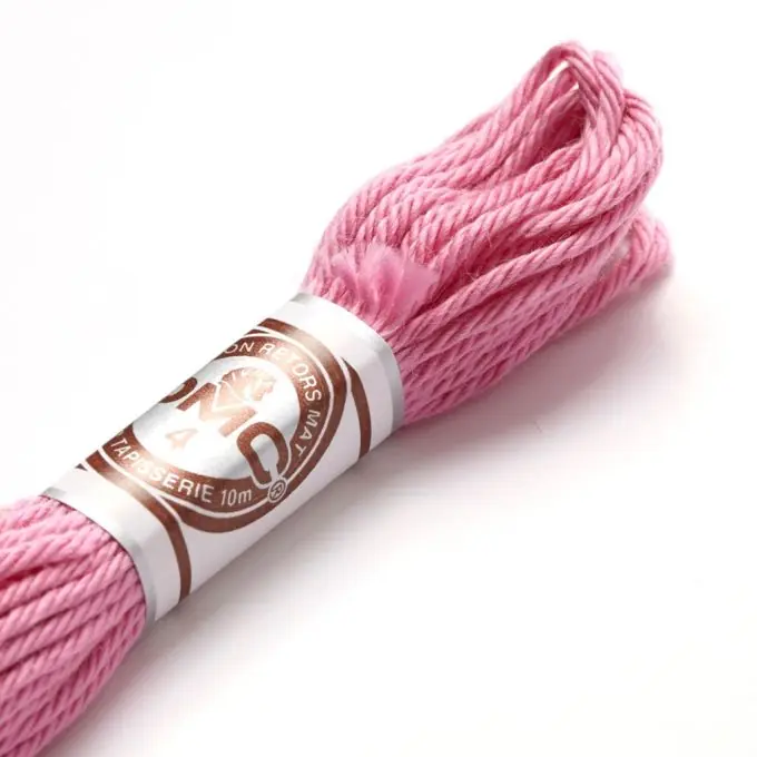 Original Zwirnsfaden für Stickerei, mattes Rosa bis Violett – COL 2111