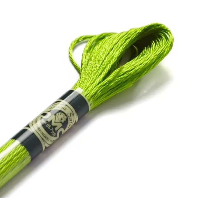 Mouliné-Faden Satin, grün – COL S471 Mengenrabatt