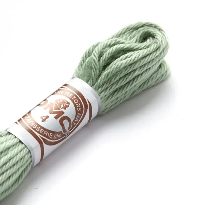Neue Ware Zwirnsfaden für Stickerei, mattes Grün – COL 2369