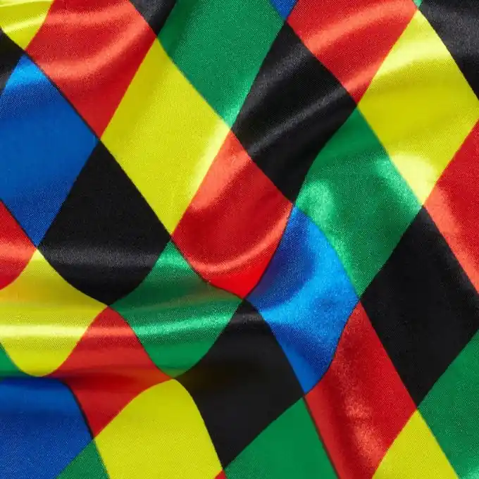 Markenprodukt Satin Stoff Arlequin 150cm Breite