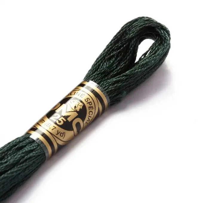 Sonderaktion Mouliné-Faden für Stickereien – Grüntöne – COL 500