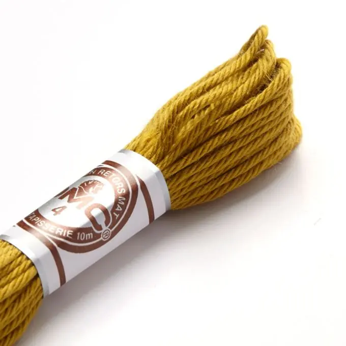 Premium Zwirnsfaden für Stickerei, mattes Grün – COL 2146