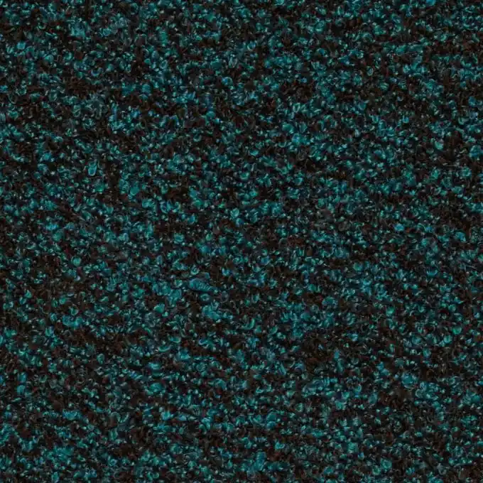 Preis Gesenkt Bouclette-Pullover Grün und Schokolade 150cm Breit