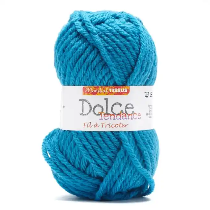 Preiswert Strickgarn Dolce blau 140 m
