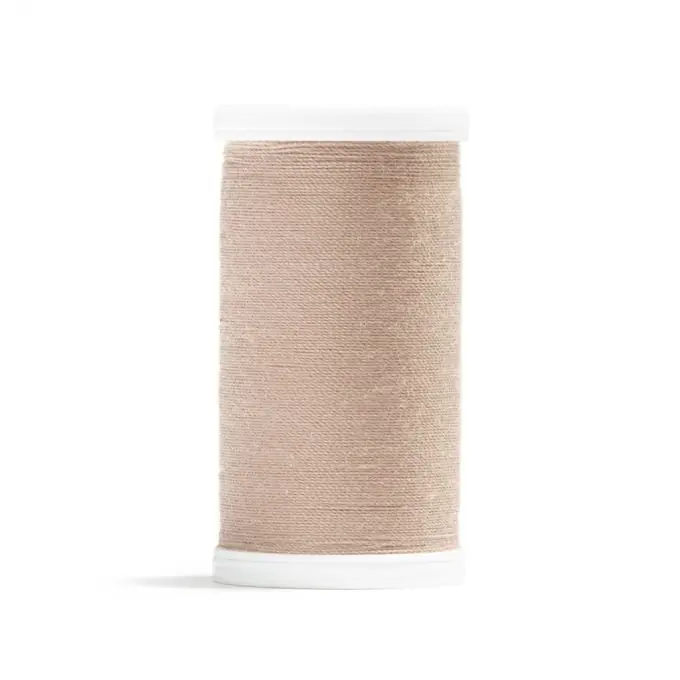 Nähgarn 100m 100% Polyester Dunkelbeige Preiswert
