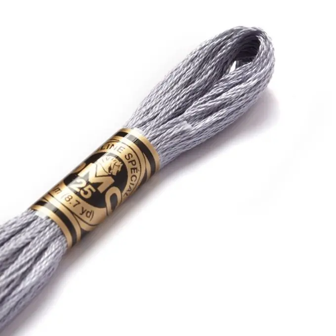 Saisonangebot Mouliné-Faden für Stickereien – Grautöne – COL 318