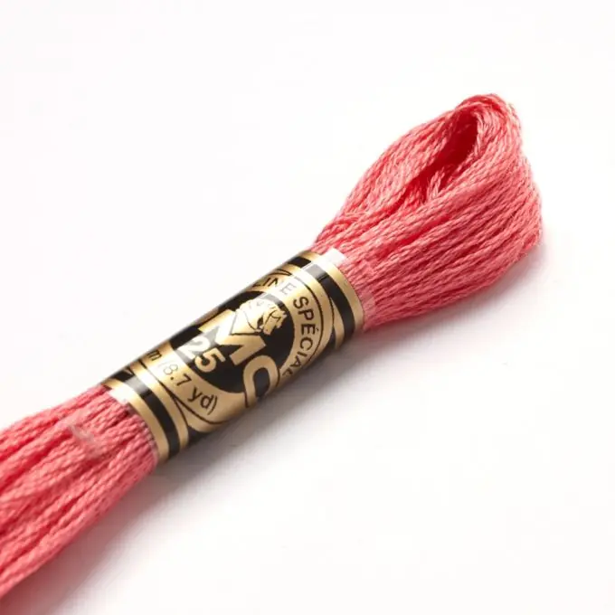 Im Trend Mouliné-Faden für Stickereien – Rosa-violette Töne – COL 893