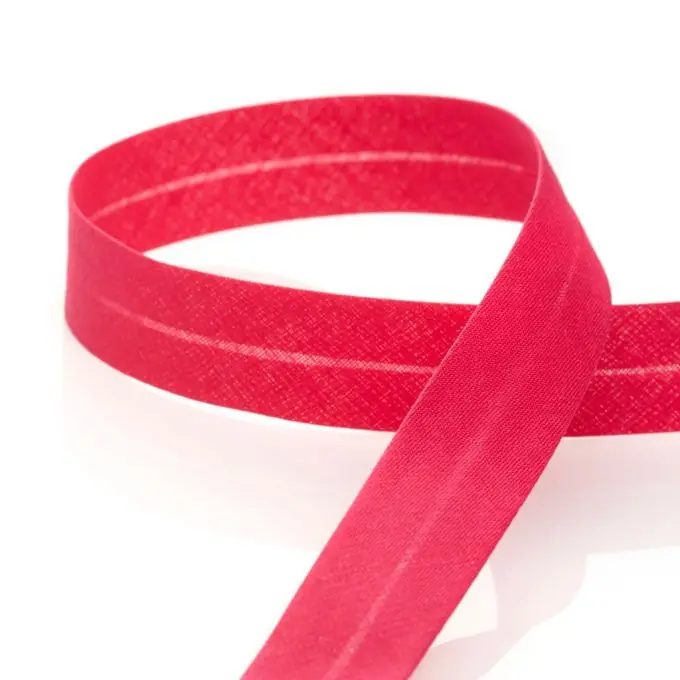 Schrägband für alle Textilien – Fuchsienrot 20 mm Mega-Angebot