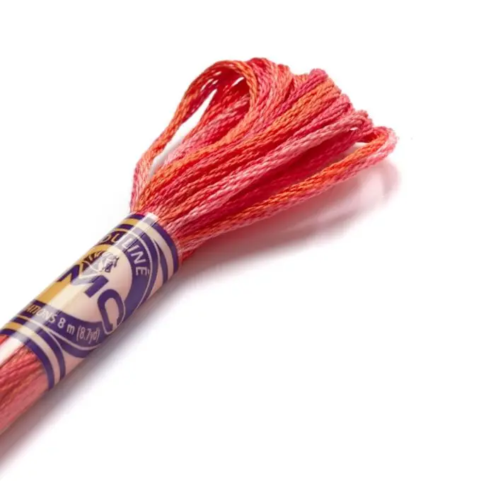 Super-Preis Mouliné-Faden für Stickerei, rosafarben – COL 4200