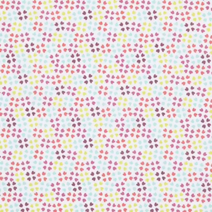 Cretonne Keeblatt bunt Preiswert