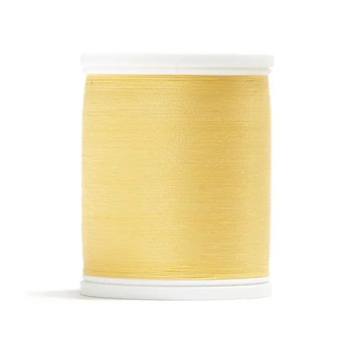 Letzte Chance Baumwollgarnspule Mondial Tissus, gelb, 500 Meter
