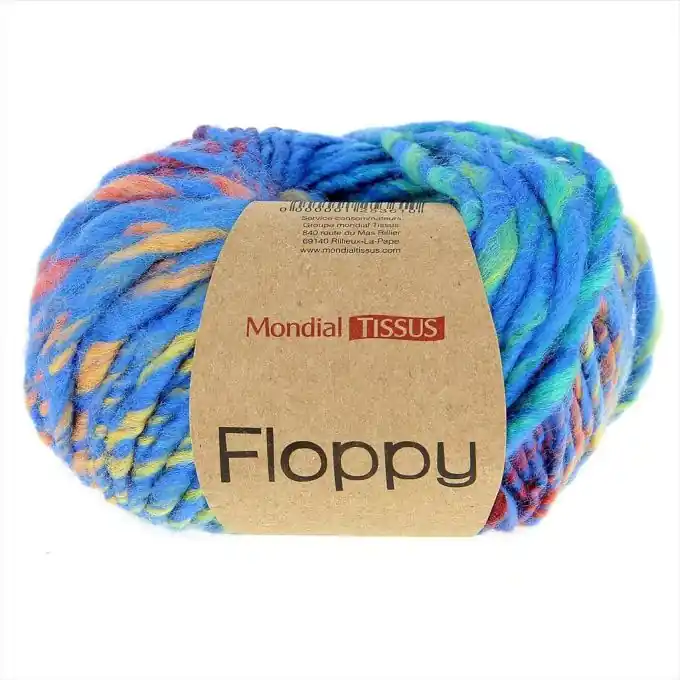 Kostenloser Versand Strickgarn Floppy – blau
