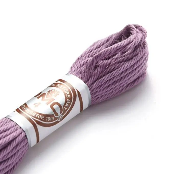 Zwirnsfaden für Stickerei, mattes Rosa bis Violett – COL 2328 Weltweiter Versand