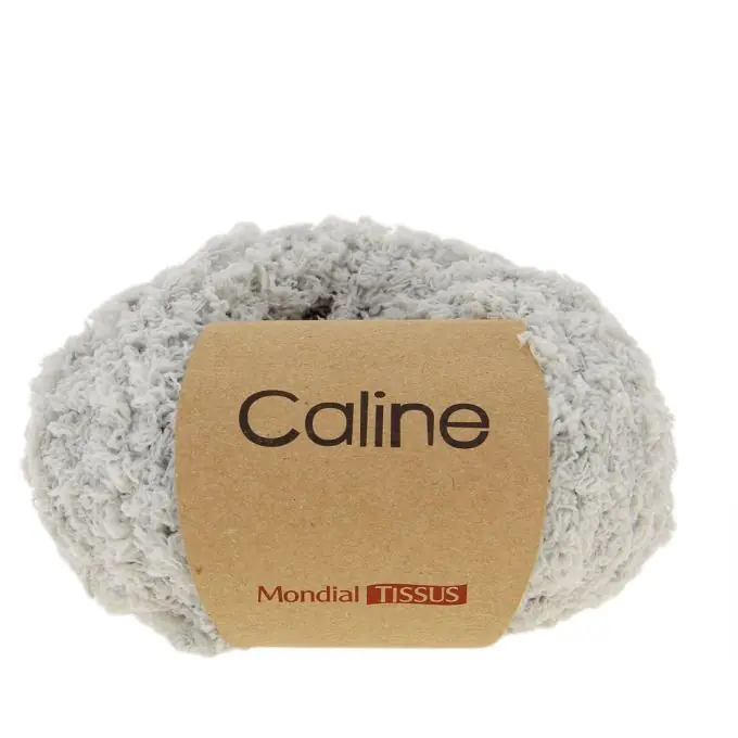 Strickgarnknäuel Caline, grau Kracherpreis