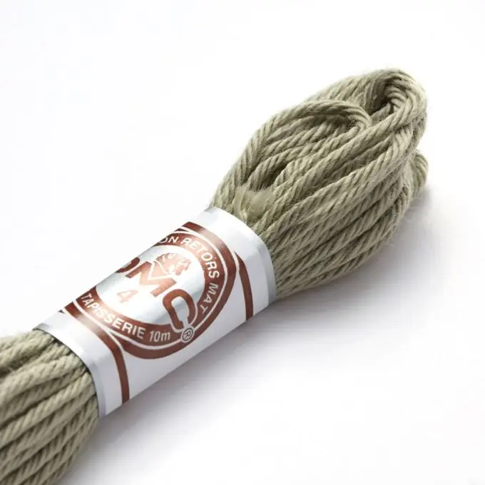 Weltweiter Versand Zwirnsfaden für Stickerei, mattes Grau – COL 2647